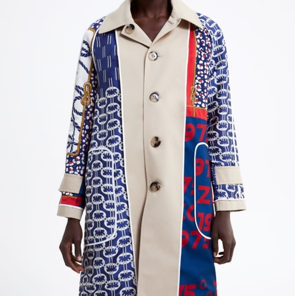 ISO■ ZARA REVERSIBLE TRENCH COAT 2019 S/S